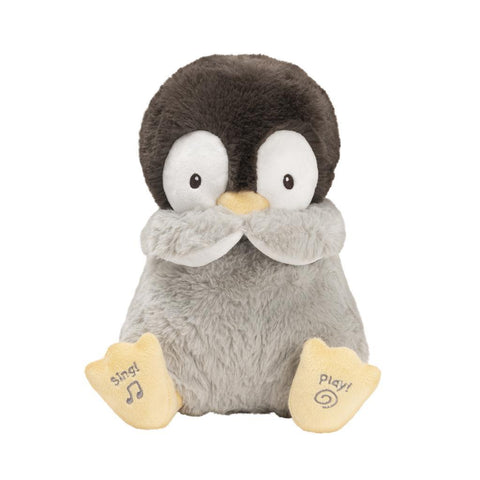 Animated Kissy The Penguin Stuffed Animal - GUND