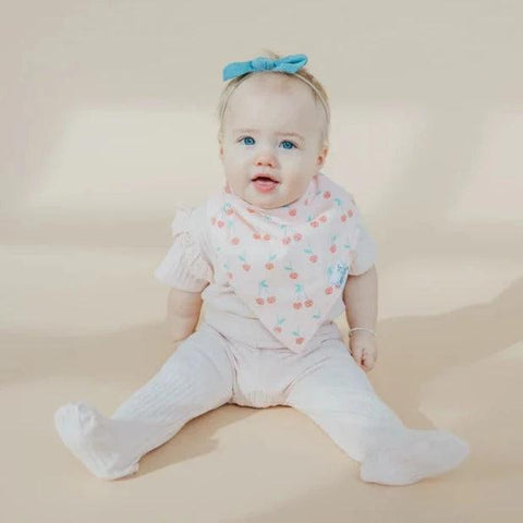 Baby Bandana Bibs - Cheery - Copper Pearl