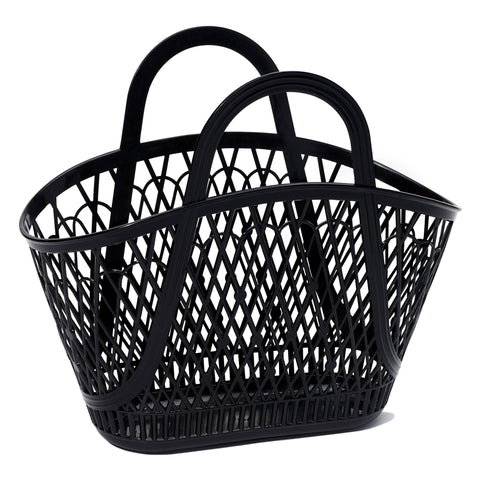 Betty Basket Jelly Bag: Black - Sun Jellies