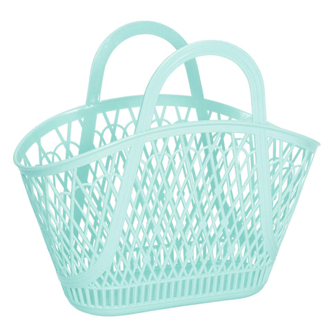 Betty Basket Jelly Bag: Seafoam - Sun Jellies