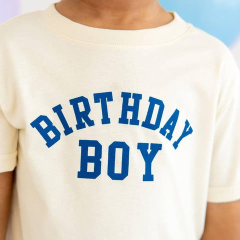 Birthday Boy Varsity Kids Shirt - Sweet Wink