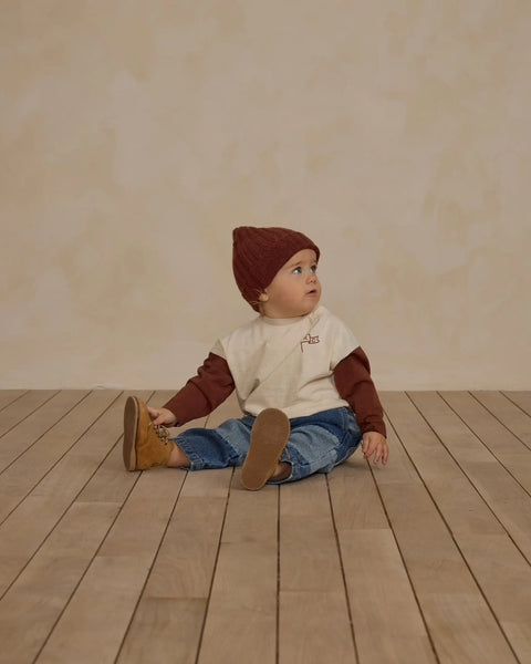 Camden Long Sleeve Tee | Flag - Rylee + Cru