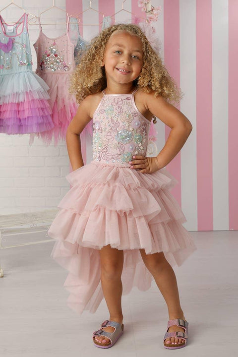 Chloe Dress: Blush Pink - Ooh! La, La! Couture