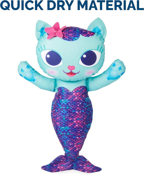 Gabby's Dollhouse Mercat Swim Huggable Floating Water Stuffed Animal - GUND