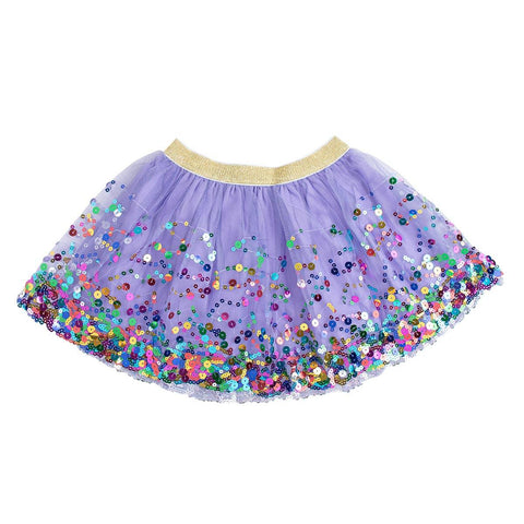 Lavender Confetti Tutu Skirt - Sweet Wink