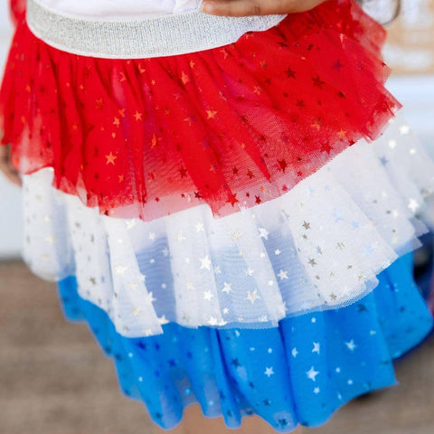 Patriotic Petal Tutu Skirt - Sweet Wink