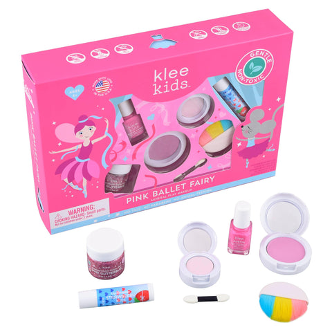 Pink Ballet Fairy Natural Play Makeup Kit - Klee Naturals