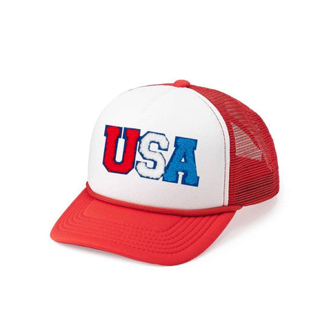 USA Patch 4th of July Trucker Hat - Sweet Wink
