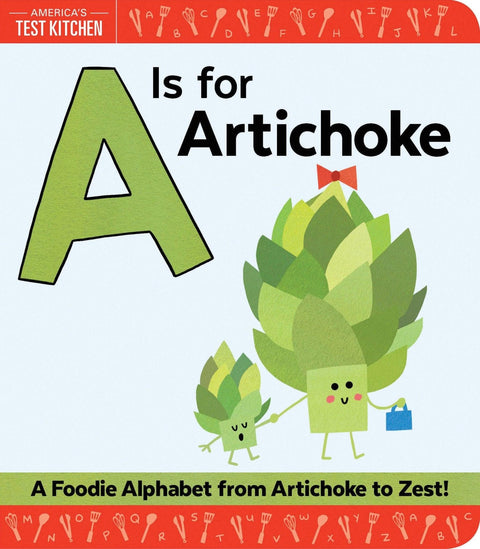 A is for Artichoke Board Book - Sourcebooks