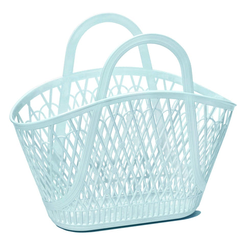 Sun Jellies-Sun Jellies - Betty Basket Jelly Bag -Blue-#Butter_Bug_Boutique#