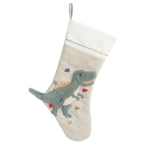Festive Christmas Dino Stocking - Mon Ami