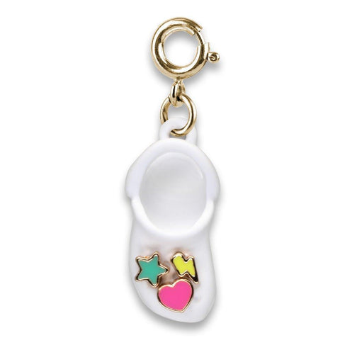 CHARM IT!-Gold Rubber Clog Charm-#Butter_Bug_Boutique#