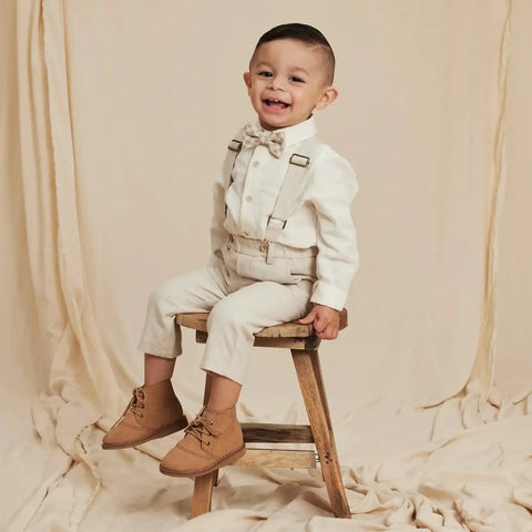 Noralee-Noralee Harrison Button Down Shirt - White-#Butter_Bug_Boutique#