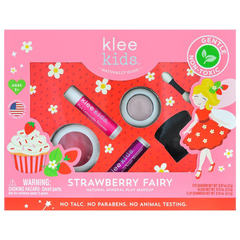 Strawberry Fairy - Natural Mineral Makeup Kit - Klee Naturals