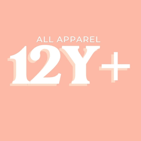 All in stock 12-16 year apparel at Butter Bug Boutique