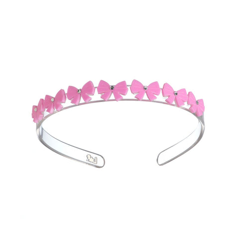 Bows Pink Headband