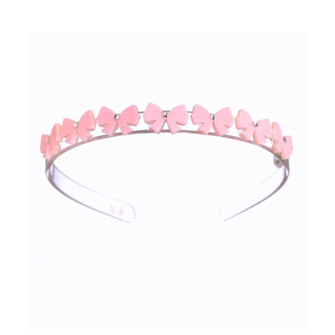 Bows Mini Light Pink Headband