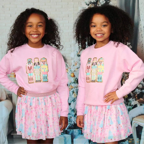 Nutcracker Christmas Girls Tutu Skirt