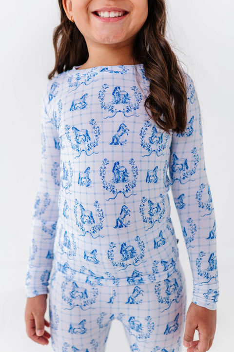 Blue Pony Club Kids Pajamas