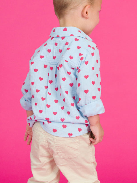 Steal Your Heart Button Down Shirt