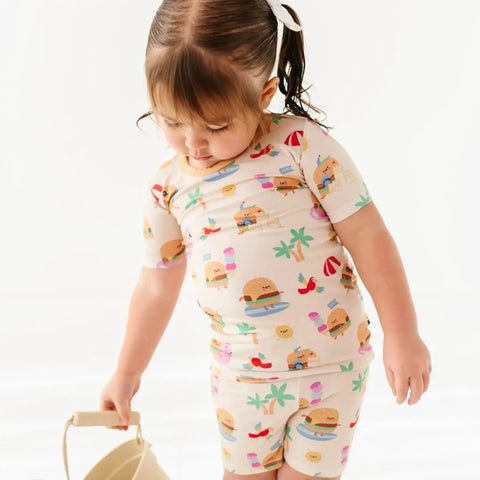 Suns Out, Buns Out Shorts Pajamas