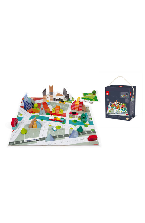 City Puzzle Block Set