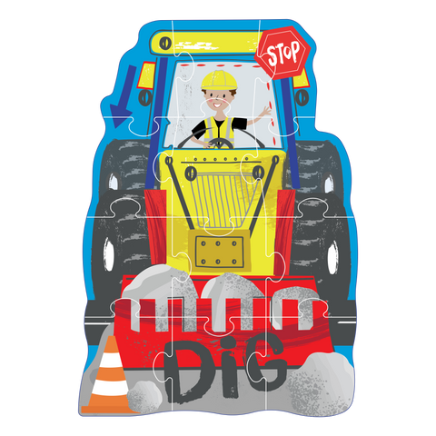 Construction 12pc Shaped Puzzle