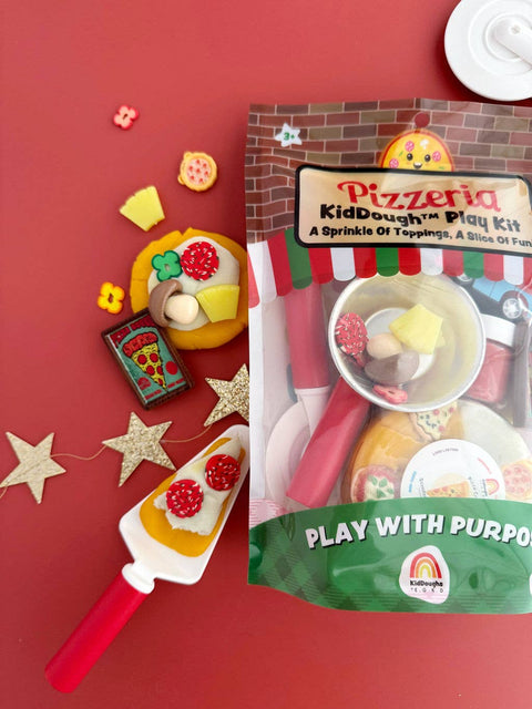 Pizzeria KidDough Play Kit | Pizza Crust Scented