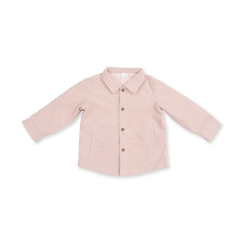 Cord Shacket - Solid Veiled Pink