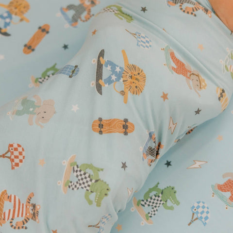 Knit Swaddle Blanket - Tanner