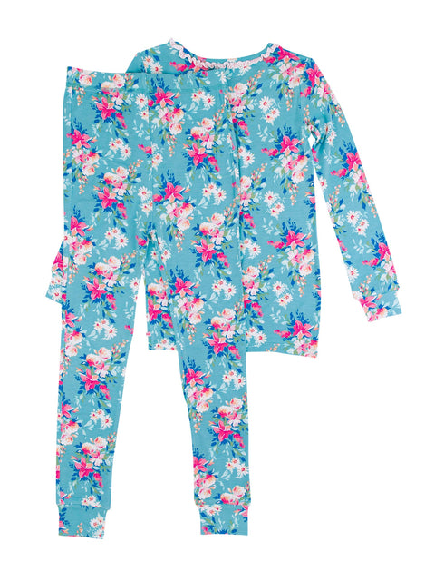 Fancy Me Floral Bamboo Pajama Set