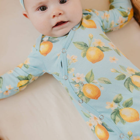 Newborn Knotted Gown - Melody