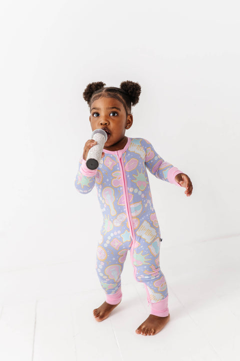 Lavender Haze Convertible Bamboo Pajama