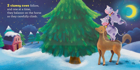 Barnyard Christmas Board Book