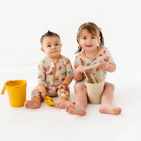 Suns Out, Buns Out Shorts Pajamas