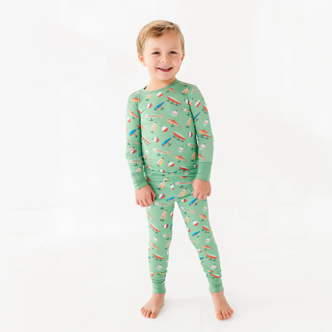 The Reel Deal Kids Bamboo Pajama Set