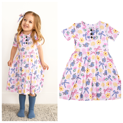 Evie Bamboo Twirl Dress