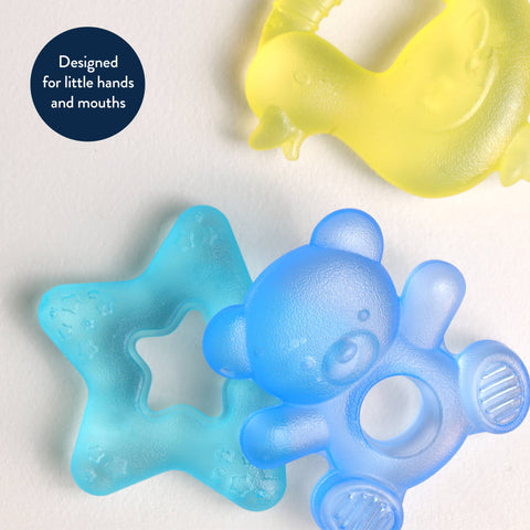 Cutie Coolers™ Water Filled Teethers (3-pack) - Bear