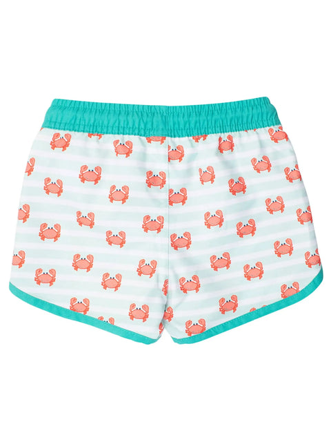 Dolphin Hem Swim Trunks - Crabby Cove