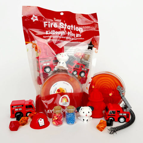 Fire Station (Cherry Mango) Play Dough Kit