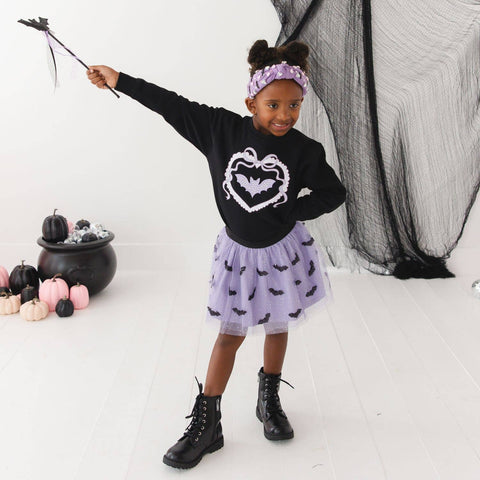 Glitter Bat Halloween Wand for Kids