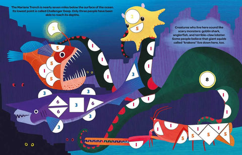 Crayola: Undersea Sticker by Number Activity Book