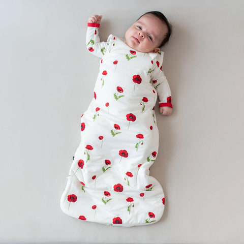 1.0 TOG Sleep Bag in Cloud Poppies - Butterbugboutique