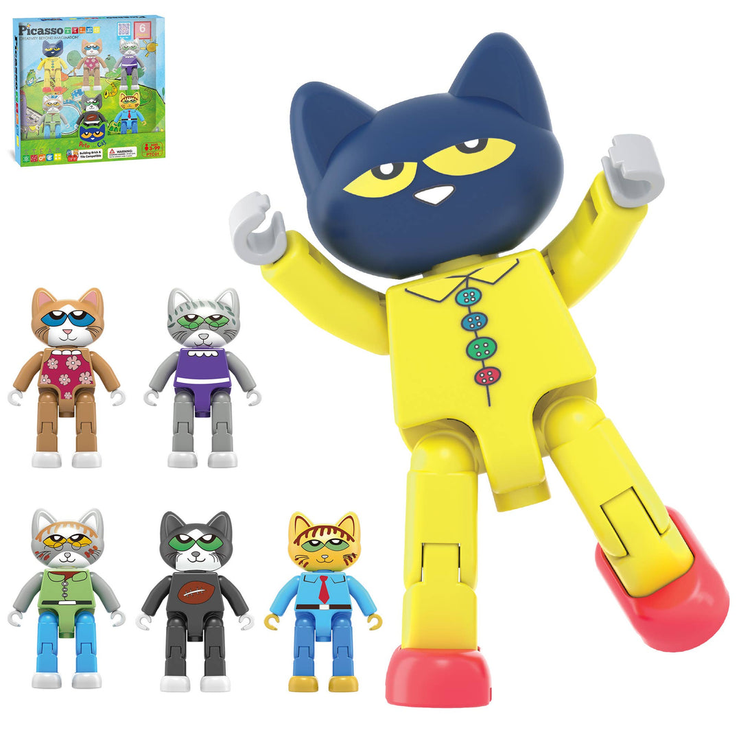 PicassoTiles Pete The Cat Magnetic Characters – Butterbugboutique