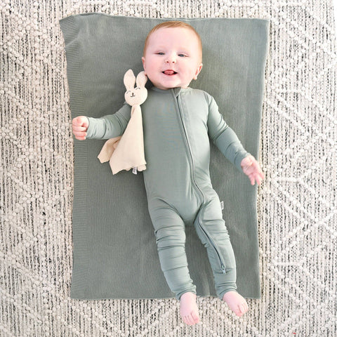 Eucalyptus Zip Bamboo Pajamas