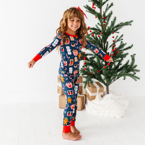 Hot (Cocoa) To Go Kids Bamboo Pajamas