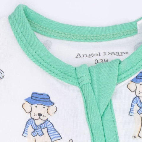 Convertible Romper - Country Club Dogs Neutral