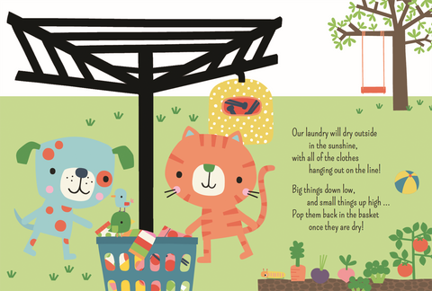 Little Helpers: Laundry Day Sort & Play! Activity Book