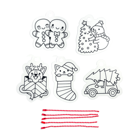 Mini Shrink-Its! DIY Shrink Art Kit - Holly Jolly