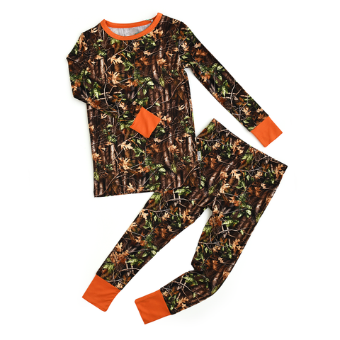 Hunter Camo Bamboo Pajama Set